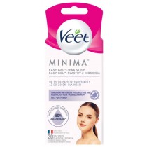 Veet Minima Easy Gel plastry do depilacji z woskiem 20szt