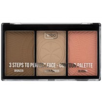 Wibo Face Palette 3 Steps To Perfect Face paleta do konturowania twarzy