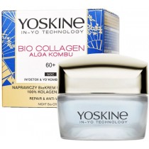 Yoskine Bio Kolagen 60+ liftingujcy krem przeciwzmarszczkowy na noc 50ml