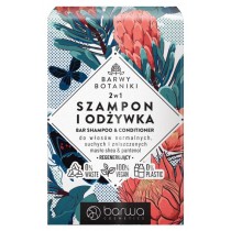 Barwa Barwy Botaniki Regenerujcy szampon i odywka do wosw w kostce 2w1 Maso Shea Pantenol 100g