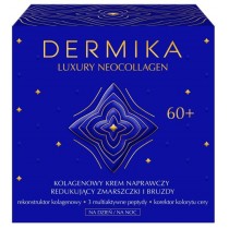 Dermika Luxury Neocollagen 60+ kolagenowy krem naprawczy do redukcji zmarszczek i bruzd na dzie/na noc 50ml