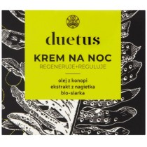 Duetus Krem na noc regeneruje + reguluje 50ml