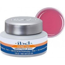 IBD Hard Builder Gel LED/UV żel budujący Pink 14g