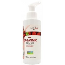 Love Stim Orgasmic Touch Strawberry aromatyczny olejek intymny 150ml