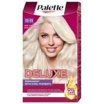 Palette Deluxe Oil-Care farba do wosw trwale koloryzujca z mikroolejkami 11-11 Blond Ultra Titanium