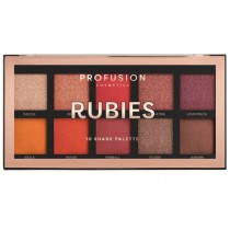 Profusion Eyeshadow Palette paleta 10 cieni do powiek Rubies