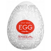 Tenga Egg Keith Haring jednorazowy masturbator w kształcie jajka