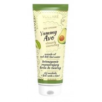 Vollare Yummy Avo Face Cream intensywnie regenerujący krem do twarzy Olej Awokado & Bio Woda z Kiwi 50ml