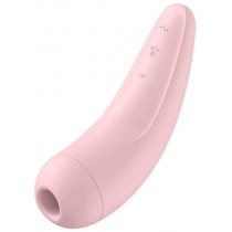 Satisfyer Curvy 2+ Air Pulse Stimulator & Vibrator bezdotykowy stymulator łechtaczki z wibracjami Pink