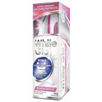 White Glo Sensitive Forte + Wybielajca pasta na wraliwe zby i delikatne dzisa 100ml + szczoteczka do zbw