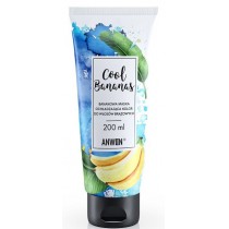 Anwen Cool Bananas bananowa maska ochładzająca kolor do włosów Brązowych 200ml