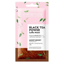 Bielenda Luffa Mask maseczka nawilajca 2w1 z peelingiem Black Tea 8g