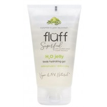 Fluff Super Food H2O Jelly Body Hydrating Gel detoksykujca woda w elu Ogrek i Zielona Herbata 150ml
