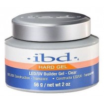 IBD Hard Builder Gel LED/UV żel budujący Clear 56g