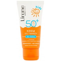 Lirene Sun Kids SPF50 krem do twarzy dla dzieci wodoodporny 50ml