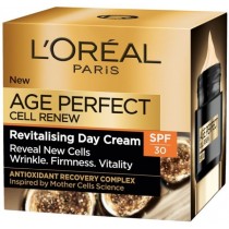 L`Oreal Age Perfect Cell Renew Revitalising Day Cream SPF 30 rewitalizujcy krem przeciwzmarszczkowy na dzie 50ml