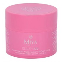 Miya Beauty Lab skoncentrowana maska do twarzy z kwasami AHA 3%+ BHA+ kompleksem łagodzącym 6% do cery problemtycznej 50g