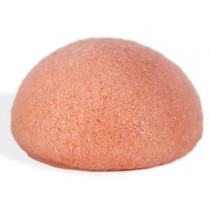 Mohani Konjac Sponge naturalna gbka do mycia i masau twarzy z row glink