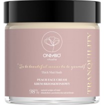 Onlybio Ritualia Tranquility Peach Face Cream krem do twarzy Brzoskwiniowy 50ml