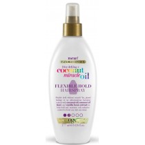Organix Coconut Oil Miracle Oil Flexible Hold Hairspray lakier do wosw nadajcy poysk w sprayu 177ml
