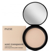 Paese Semi-Transparent Matte Powder ptransparentny puder matujcy 1A Ciepy Be 9g