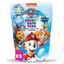 Psi Patrol Colour Bath Tabs musujce tabletki do kpieli 9szt