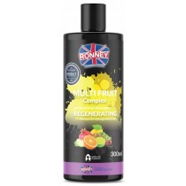Ronney Multi Fruit Complex Professional Shampoo Owocowy regenerujcy szampon do wosw zniszczonych i suchych 300ml