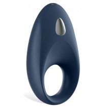 Satisfyer Might One Ring Vibrator wibrujcy piercie na penisa Niebieski
