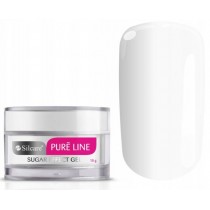 Silcare Sugar Effect Gel Pure Line el do zdobie White 10g