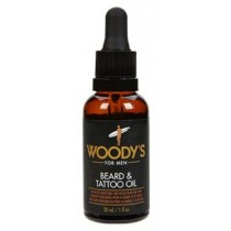 Woody`s Beard & Tattoo Oil nawilajcy olejek do brody skry i pielgnacji tatuay 30ml