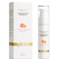 Yes For Lov Allover Delicious Massage Gel el i olejek do masau 2w1 Brzoskwinia&Morela 50ml