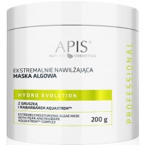 Apis Hydro Evolution Moisturizing Algae Mask ekstremalnie nawilżająca maska algowa z gruszką i rabarbarem 200g