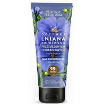 Barwa Naturalna lniana wzmacniajca odywka do wosw sabych i amliwych 200ml