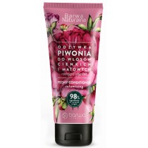 Barwa Naturalna zwikszajca objto odywka do wosw Piwonia 200ml