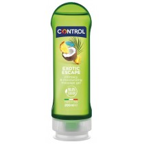 Control Intimacy&Moisturizng Massage Gel żel nawilżający do masażu Exotic Escape 200ml
