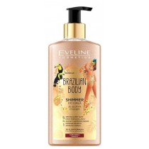 Eveline Brazilian Body shimmer do ciała ze złotym pyłkiem 150ml
