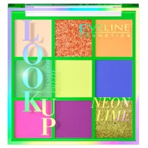 Eveline Look Up Neon Lime paleta 9 cieni do powiek 10,8g