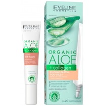 Eveline Organic Aloe+Collagen pynne patki pod oczy 20ml