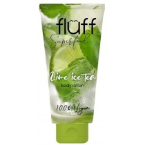 Fluff Super Food Lime Ice Tea Body Lotion balsam do ciaa Mroona Herbata z Limonk 150ml