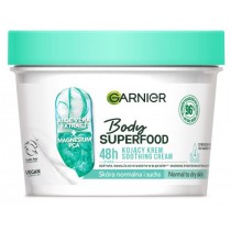Garnier Body Superfood Soothing Cream kojcy krem do ciaa do skry normalnej i suchej Aloes 380ml
