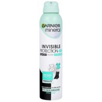 Garnier Mineral Invisible Black White Colors Fresh Aloe Dezodorant 250ml spray