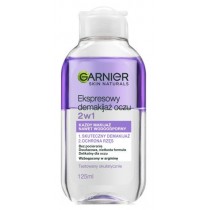 Garnier Skin Naturals Eye Make-up Remover 2in1 płyn do demakijazu oczu 125ml