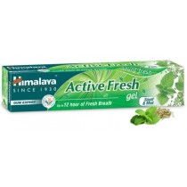 Himalaya Herbals Active Fresh Gel Toothpast żelowa pasta do zębów bez fluoru 80g