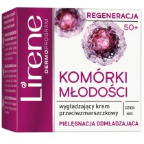 Lirene Dermo Regeneracja 50+ wygadzajcy krem przeciwzmarszczkowy Komrki Modoci 50ml