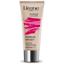 Lirene Podkład kryjący kamuflujący niedoskonałości z witaminą E 22 Naturalny 30ml