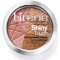 Lirene Shiny Touch Mineral Bronzer & Blush mineralny bronzer z rem do modelowania owalu twarzy 9g