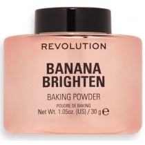 Makeup Revolution Banana Brighten Loose Baking Powder rozwietlajcy sypki puder do twarzy 30g