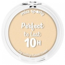 Miss Sporty Perfect To Last 10h dugotrway puder w kamieniu 010 Porcelain 9g