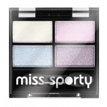 Miss Sporty Studio Colour Quattro Eye Shadow poczwrne cienie do powiek 415 Cool Unicorn