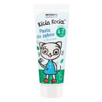 Momme Mother & Baby Natural Care Kicia Kocia pasta do zębów z fluorem 4-7 lata Mięta 50ml